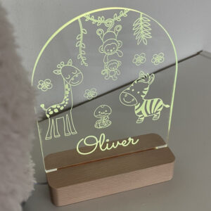 Natlampe - Dyrene i Afrika