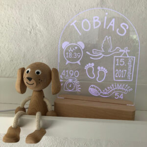 Natlampe - Fødselstavle Detaljeret
