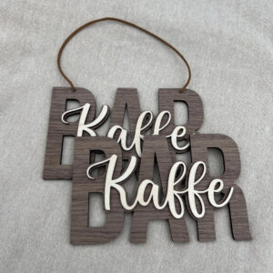 KaffeBAR Skilt